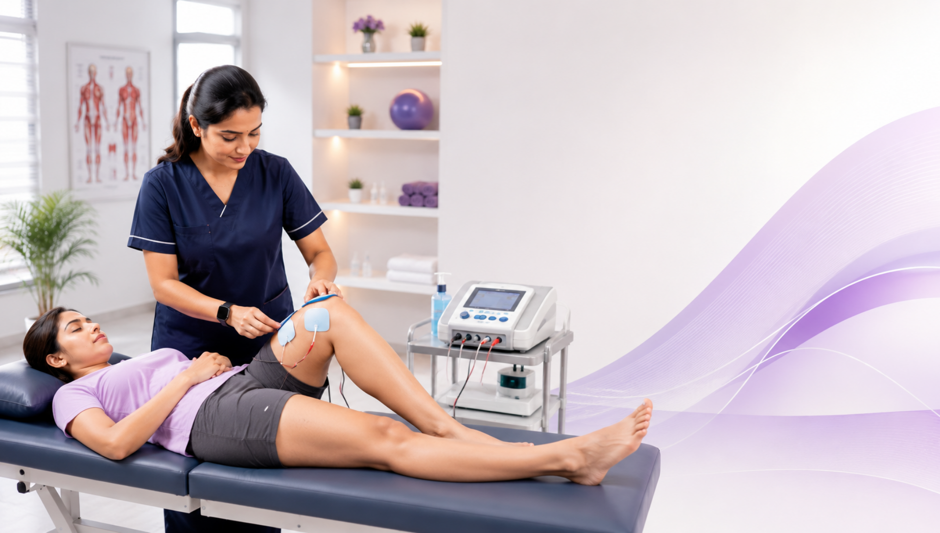 Electrotherapy treatment for pain relief
